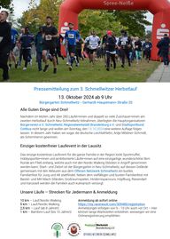 Dritter Herbstlauf Schmellwitz