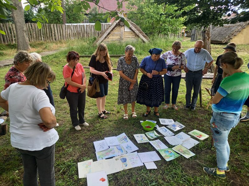 Pleinair der Schule für niedersorbische Sprache und Kultur/Pleinair šule za dolnoserbsku rěc a kulturu - © Veranstalter