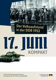 Ausstellungsplakat "17. Juni kompakt"