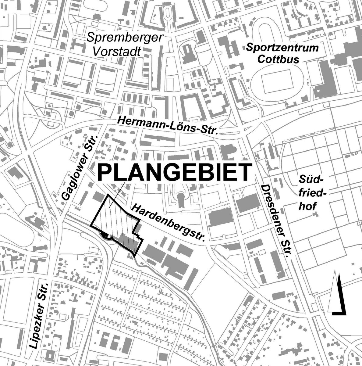 Bebauungsplan Nr. S/70/127 „Wohngebiet Hardenbergstraße ...