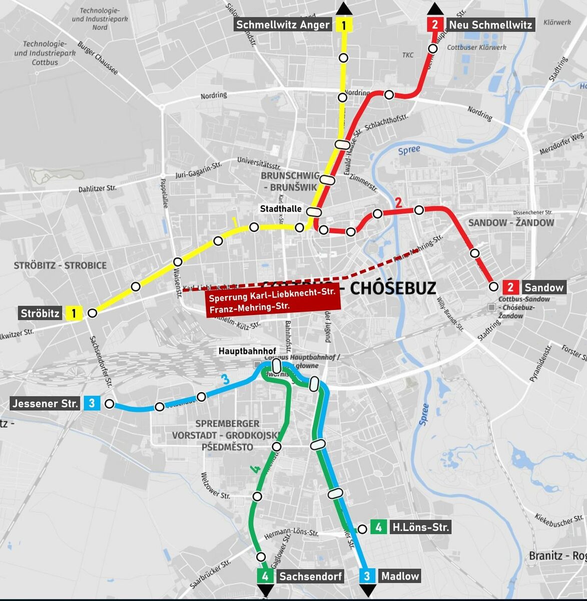 Karneval In Cottbus - Änderungen Im ÖPNV - Stadt Cottbus/Chóśebuz