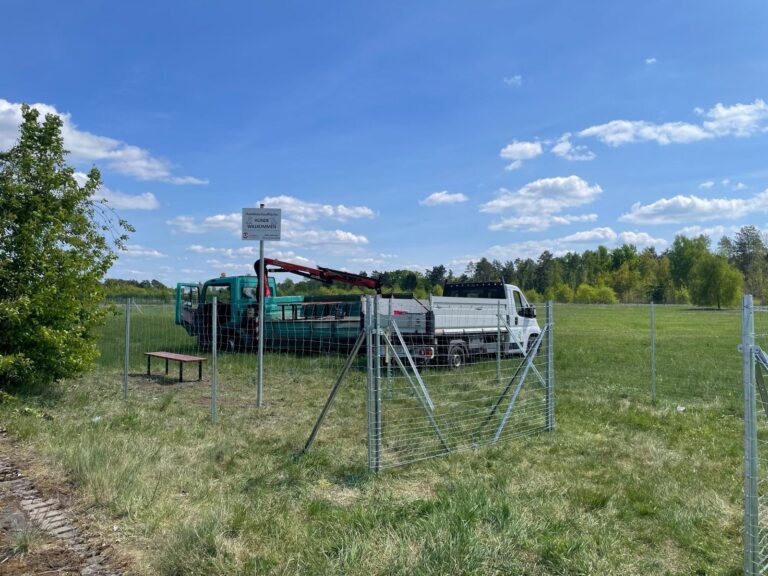 Hundewiese am früheren Flugplatzgelände