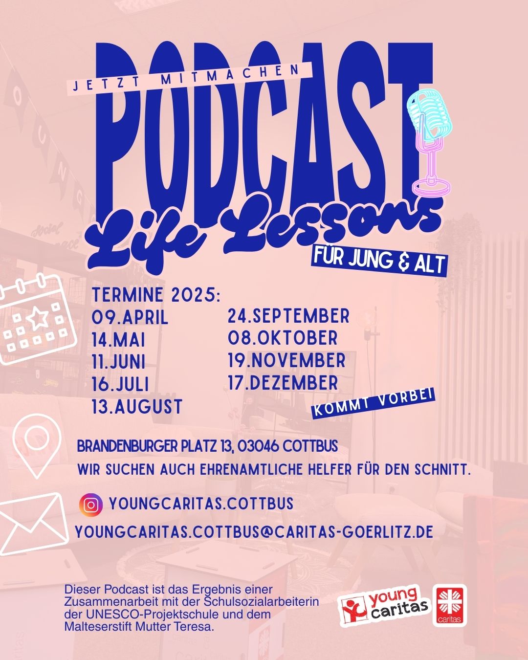 Podcast Life Lessons für Jung und Alt