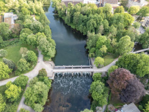 Spree und kleines Spreewehr