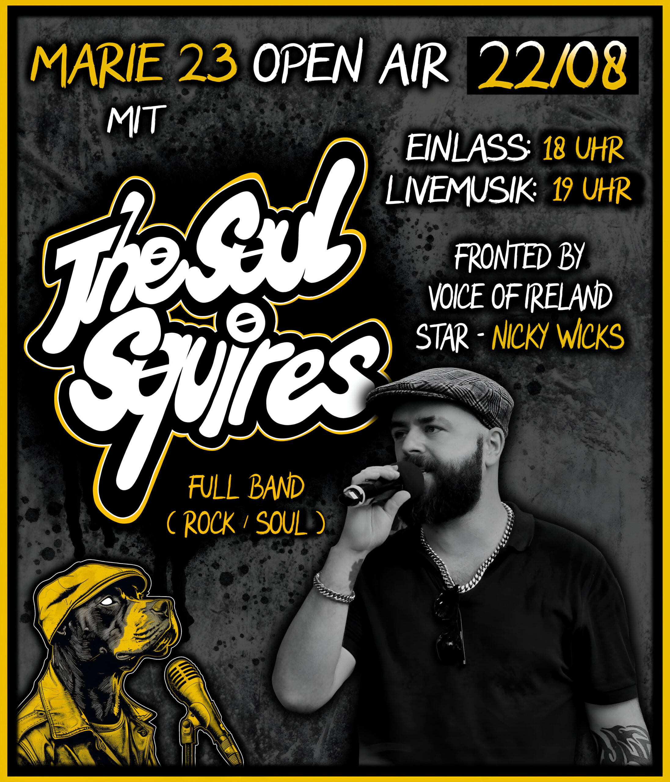 Marie Open Air mit THE SOUL SQUIRES