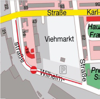 Sperrung Wilhelm-Külz-Straße