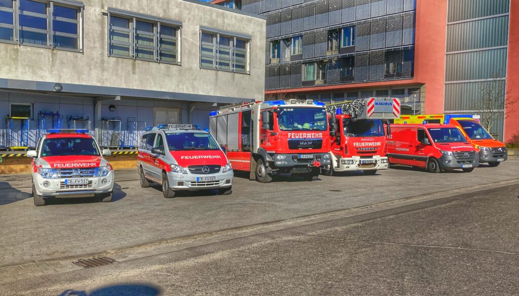 Fahrzeuge der Feuerwehr Cottbus
