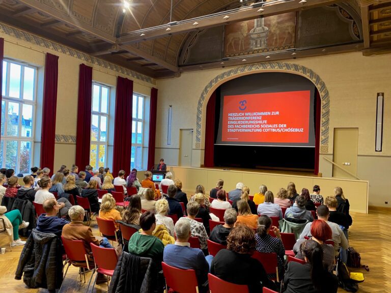 Mareen Dieckmann bei der Trägerkonferenz