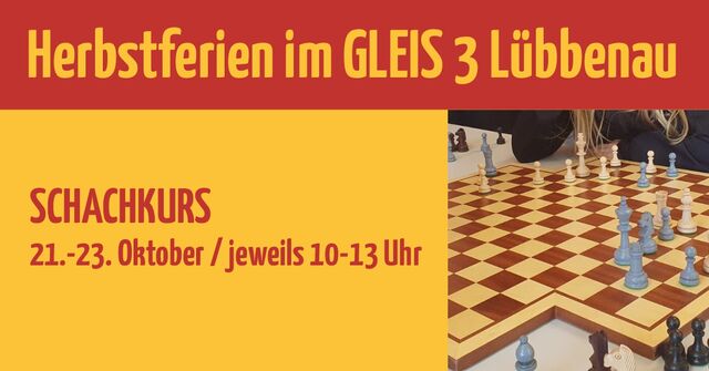 Schachkurs in den Herbstferien