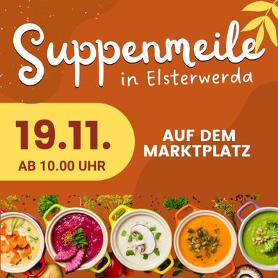 Suppenmeile auf dem Elsterwerdaer Marktplatz