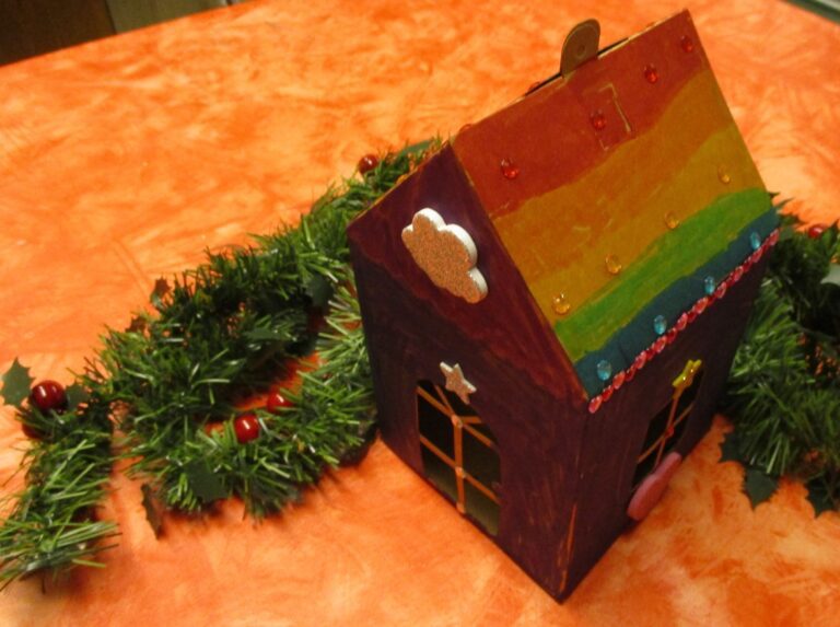 Weihnachtsbasteln in der Erziehungs- und Familienberatungsstelle