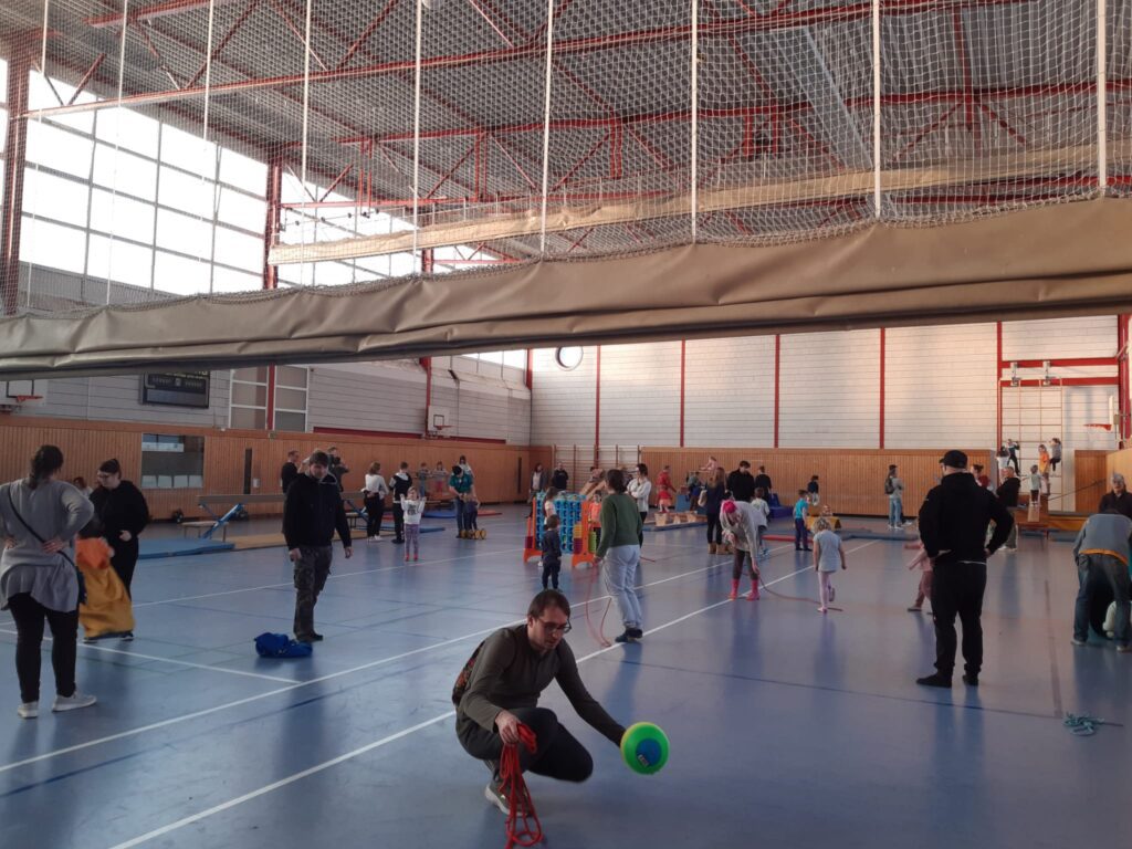 Winterspiel-Sportplatz