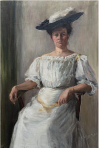 Frauenporträt, Elisabeth Wolf, 1905