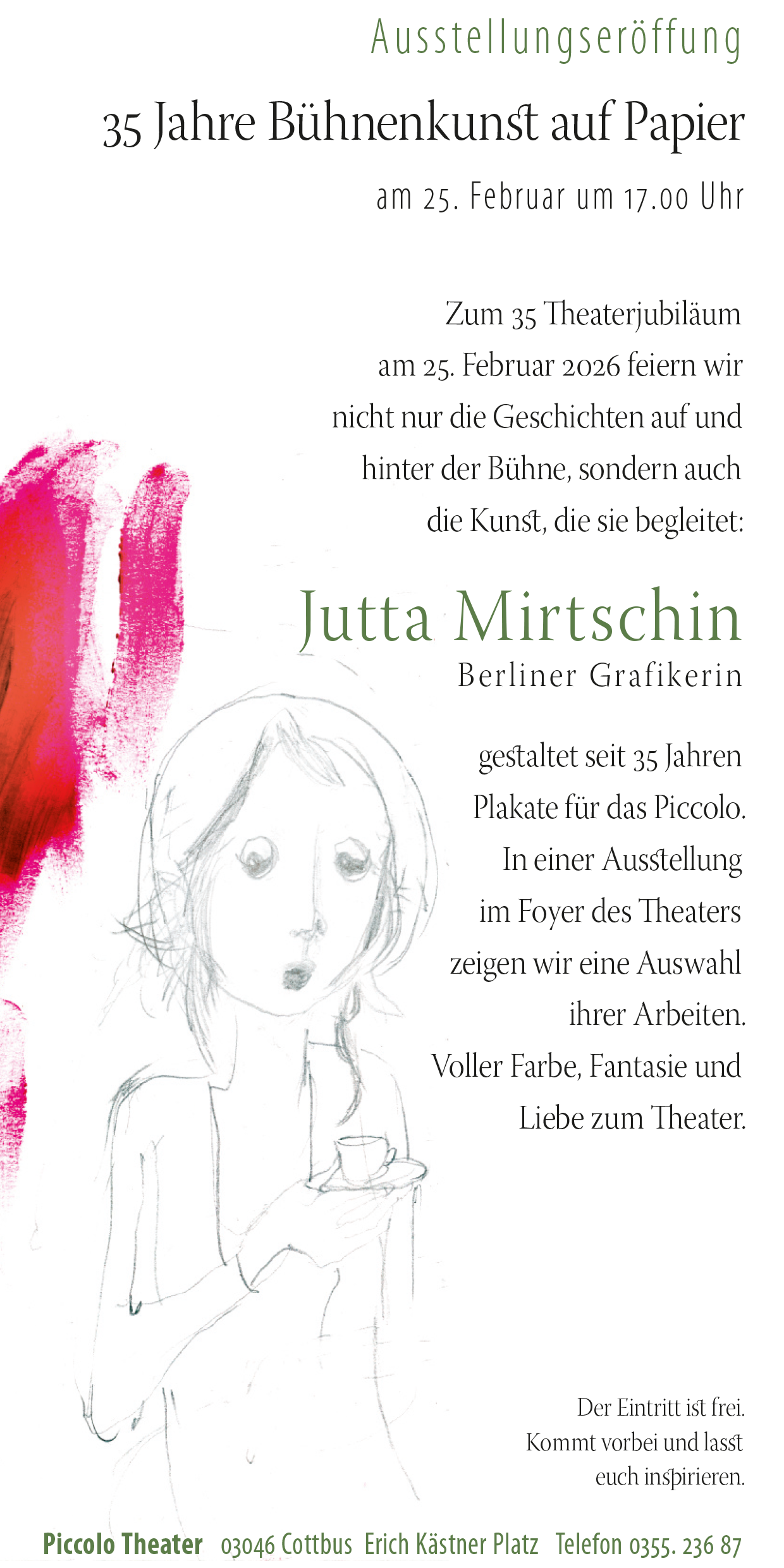 Begegnungen – Ausstellung im Piccolo-Theater Cottbus
