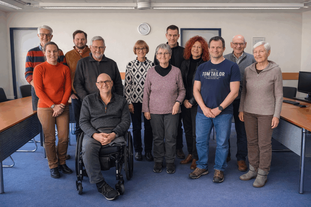 Gruppenbild vom Beirat für Menschen mit Behinderungen