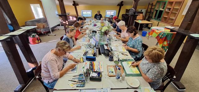 Aquarellmalerei mit Antje Kossmagk | Durchgang II