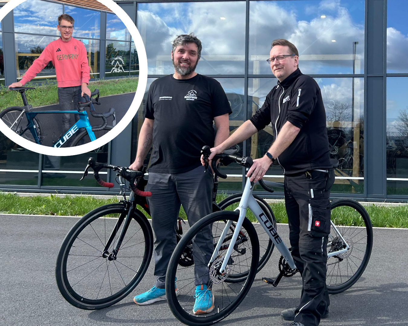 Rennrad-Ausfahrt mit Vizeweltmeister Maximilian Jäger