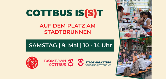COTTBUS IS(S)T - gemeinsames Genießen in der Innenstadt von Cottbus
