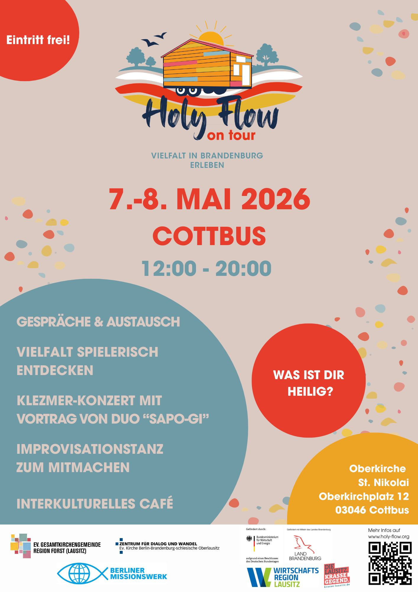 Holy Flow on Tour – Vielfalt in Brandenburg erleben - Station in Cottbus
