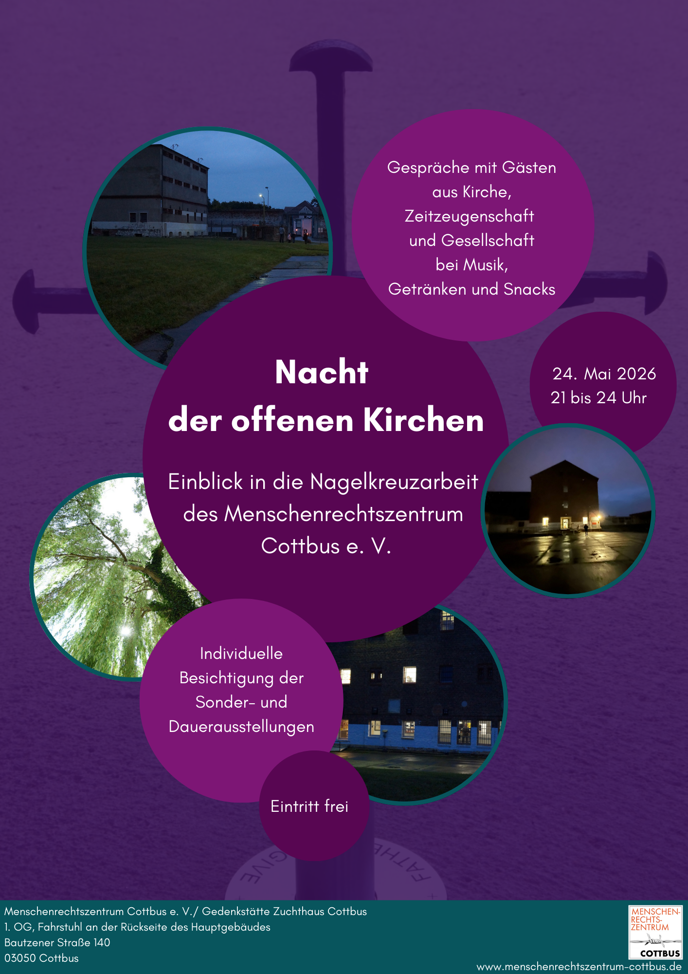 Nacht der offenen Kirchen - Gedenkstätte Zuchthaus Cottbus