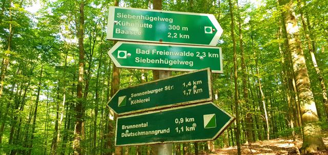 Schild Baasee, Foto: Bernd Müller, Lizenz: NaturFreunde Oberbarnim e.V.