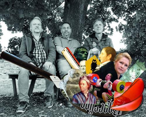 Die Pfanne mit Christian Blache, Lars Fischer und Kenneth Anders, Foto: Lars Fischer, Lizenz: Oderbruchmusuem