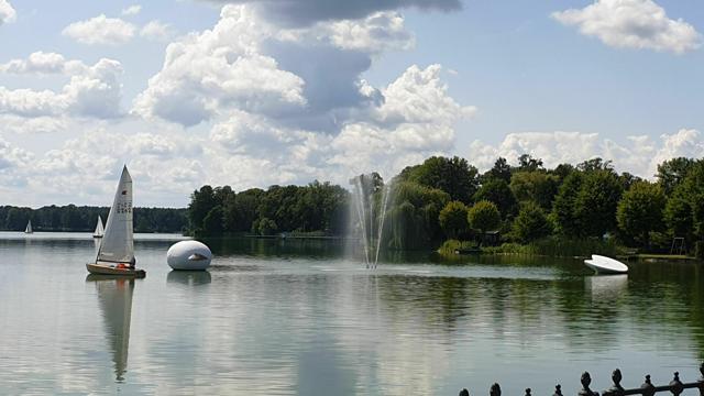 Der Große Müllroser See als Segelparadies, Foto: Saskia Hoffmann, Lizenz: Haus des Gastes Müllrose