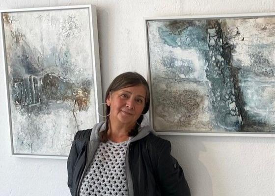 Struktur trifft Farbe bei Barbara Beyer, Foto: Barbara Beyer, Lizenz: Barbara Beyer