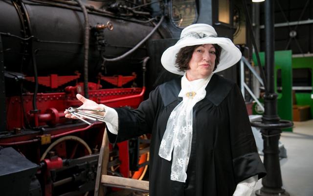 rlebnisführung Frau Bürgermeisterin geht shoppen im Spreewaldmuseum , Foto: Linke, Lizenz: Museum OSL