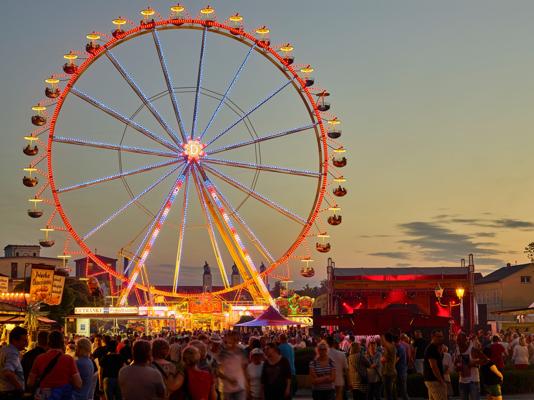 Guben Riesenrad, Foto: Foto Werner, Lizenz: Foto Werner