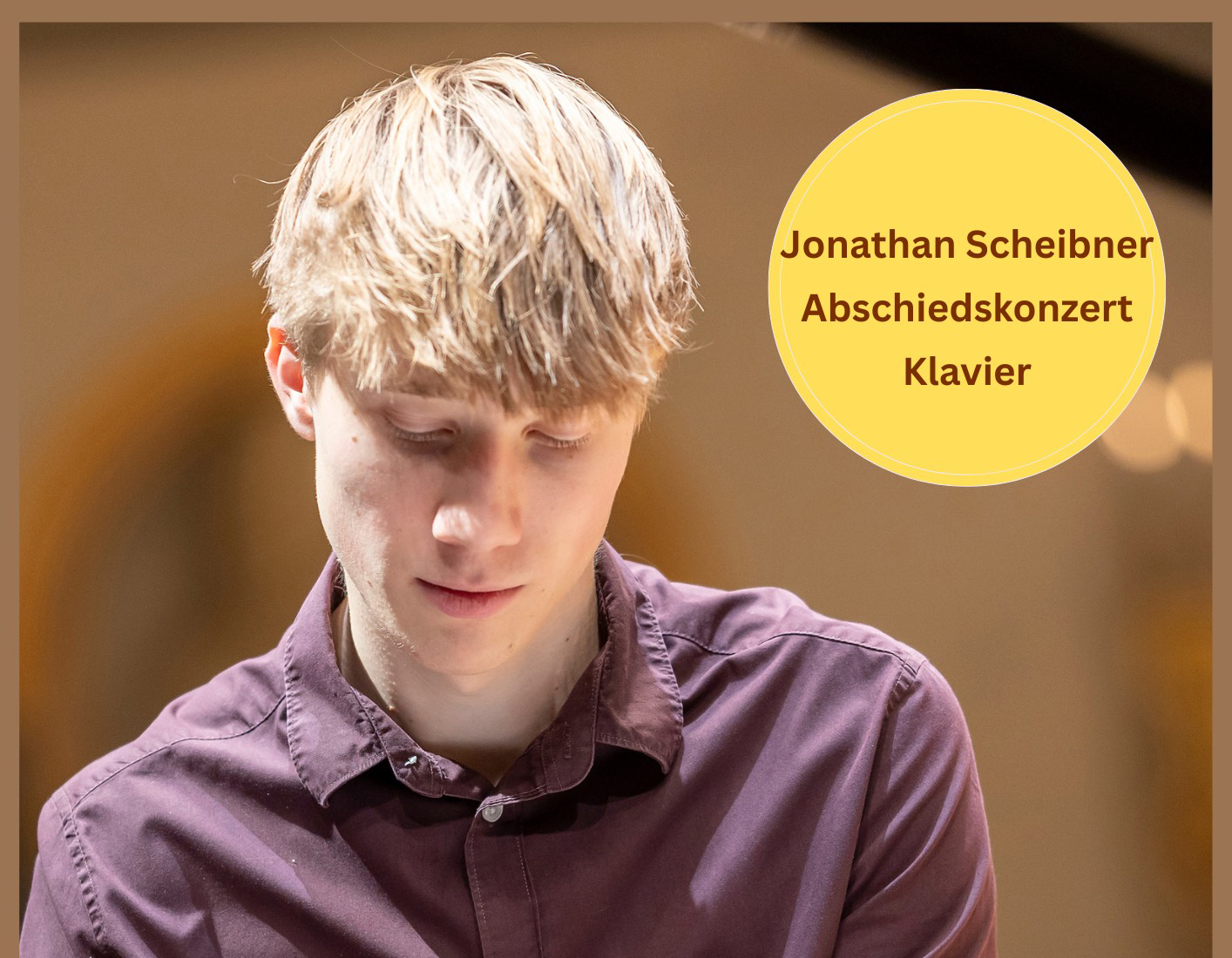Jonathan Scheibner Abschiedsklavierkonzert