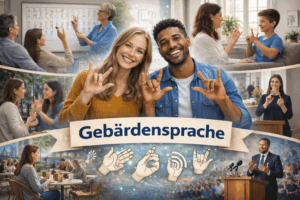 Gebärdensprache Symbolbild