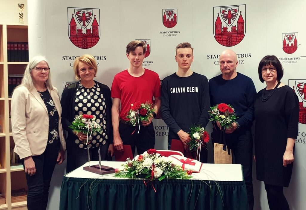 Sportlerehrung 2020 Ehrenchronik Cottbus