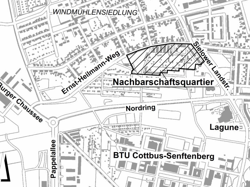 Nachbarschaftsquartier Plan Amtsblatt