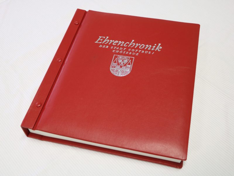 Ehrenchronik der Stadt Cottbus