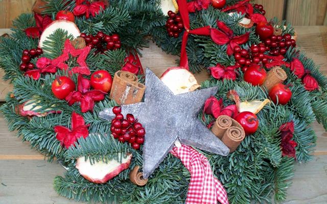 Weihnachtsdeko, Foto: Petra Förster, Lizenz: Tourismusverband Dahme-Seenland e.V.