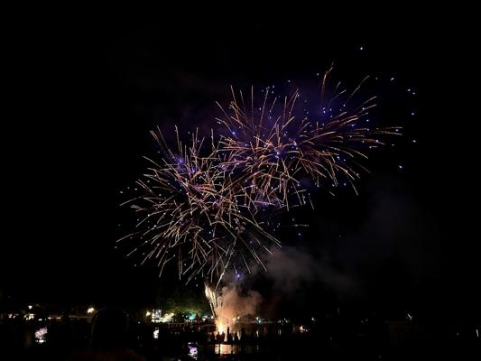 Feuerwerk Flammender Scharmützelsee, Foto: Tourismusverein Scharmützelsee e.V., Lizenz: Tourismusverein Scharmützelsee e.V.